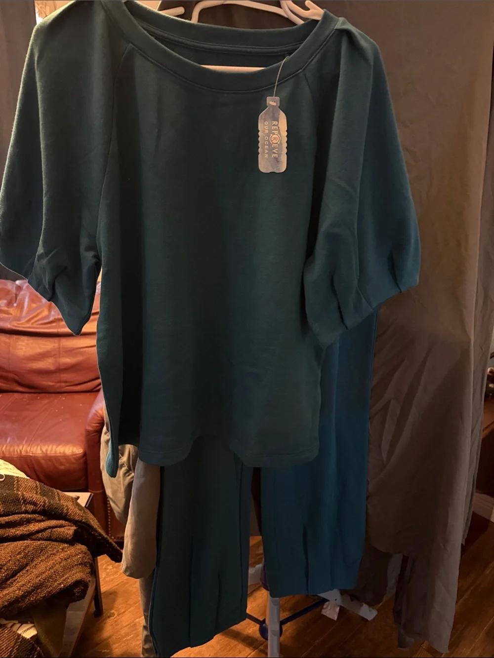 Reserved Teal Elevated look Women’s Pants & Top Set
